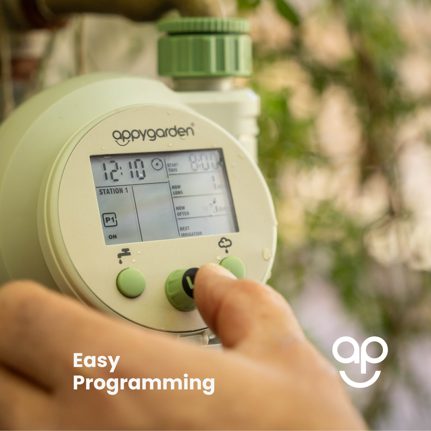 Appygarden™ Edge 2 Plus Tap & Water Timer (2 Port, 1 Program per Port)