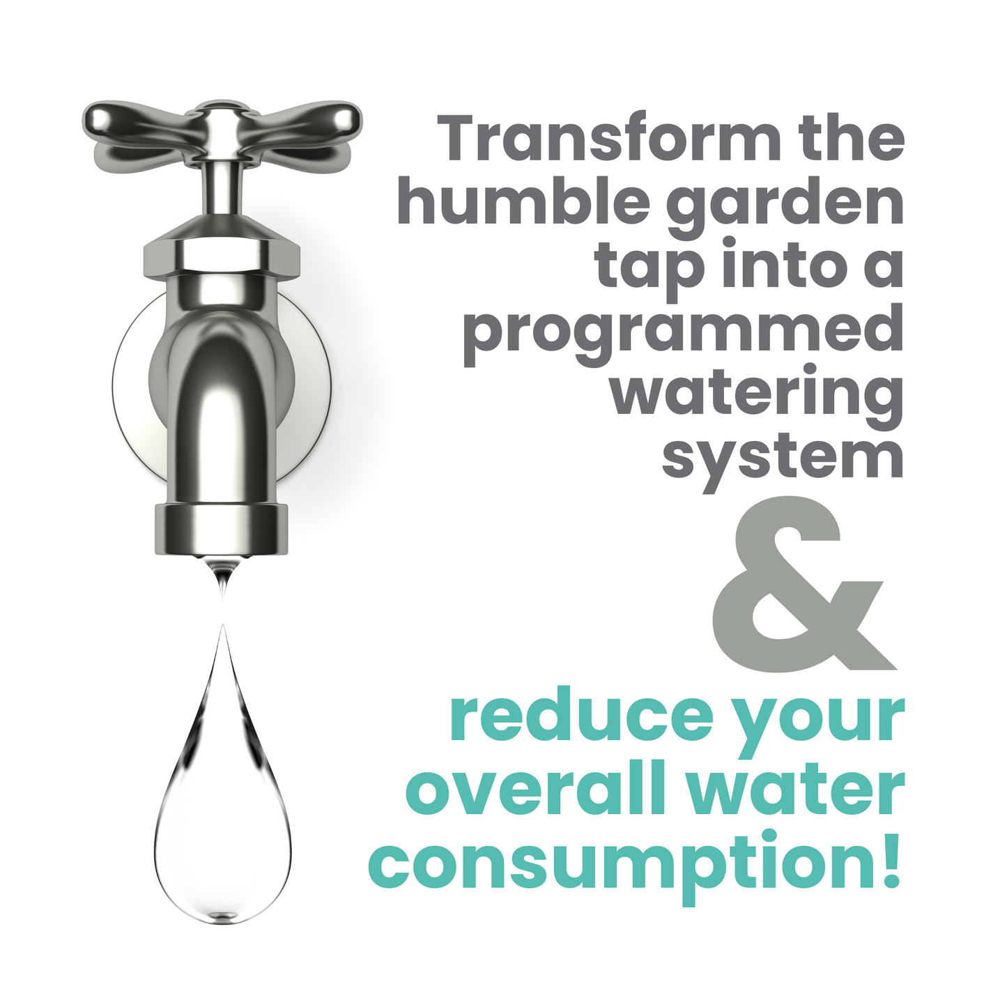 Appygarden™ Edge 2 Plus Tap & Water Timer (2 Port, 1 Program per Port)