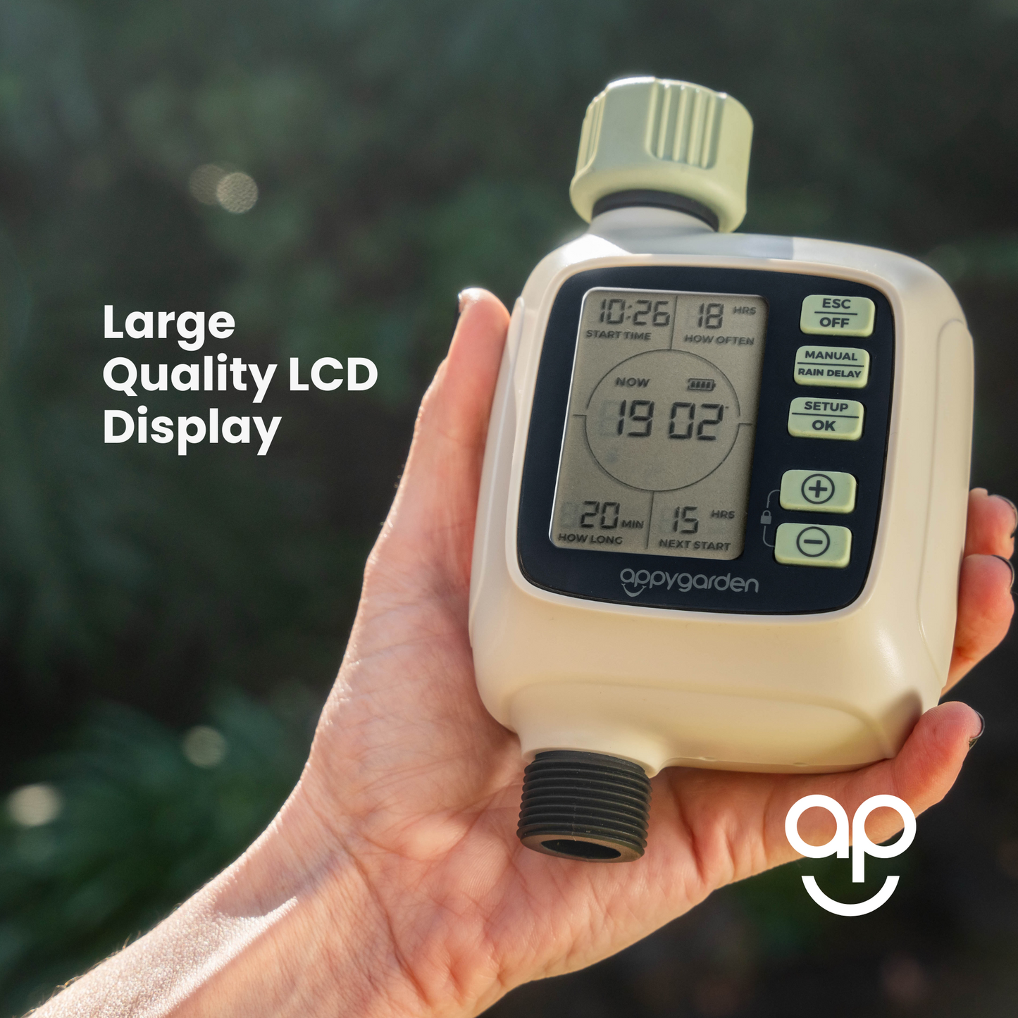 Appygarden™ Edge 1 Plus Tap & Water Timer (1 Port, 1 Program)