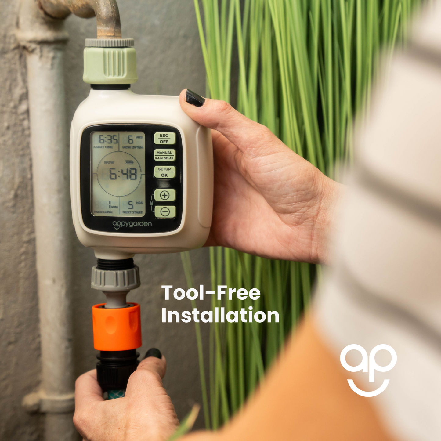 Appygarden™ Edge 1 Plus Tap & Water Timer (1 Port, 1 Program)