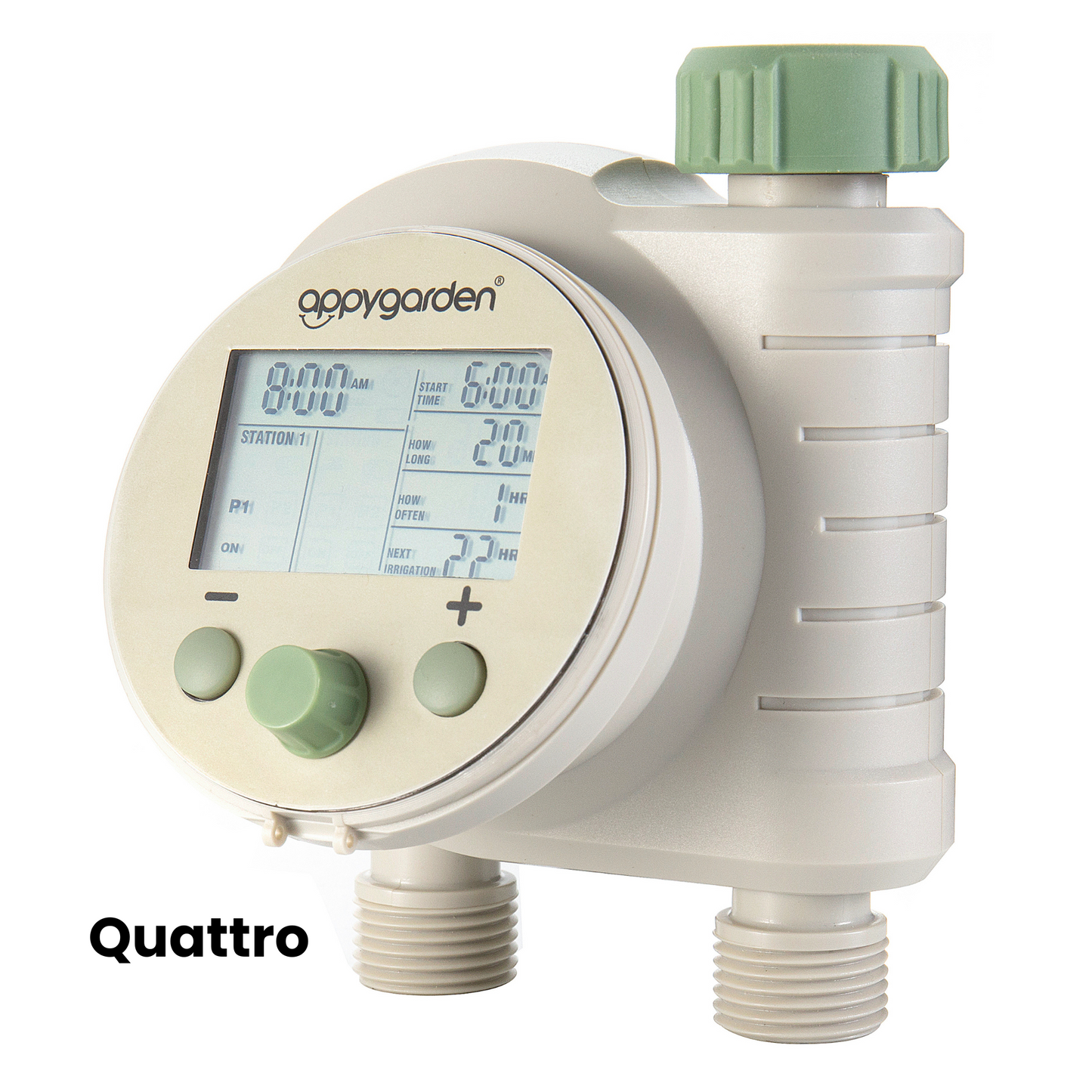 Appygarden™ Edge 2 Plus QUATTRO Tap & Water Timer (2 Ports, 2 Programs per Port)