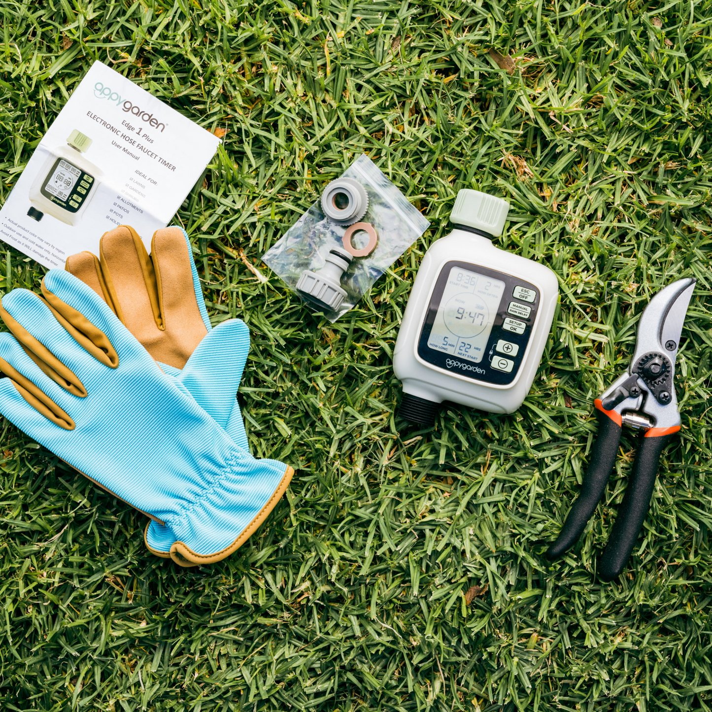 Appygarden™ Edge 1 Plus Tap Timer and Gardener Starter Set